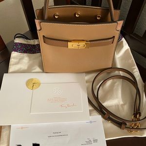 Tory Burch petite lee radzwill double bag